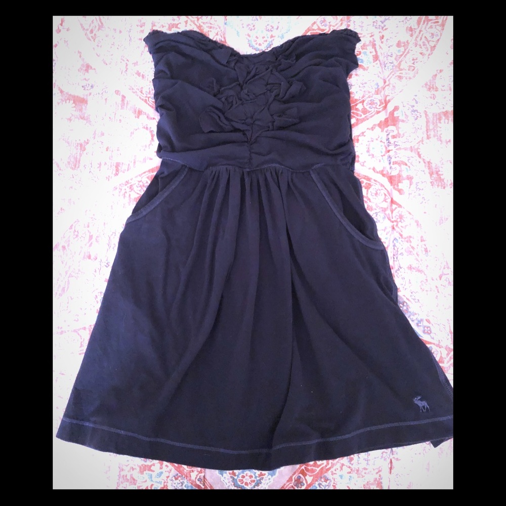Abercrombie and Fitch short navy blue dress